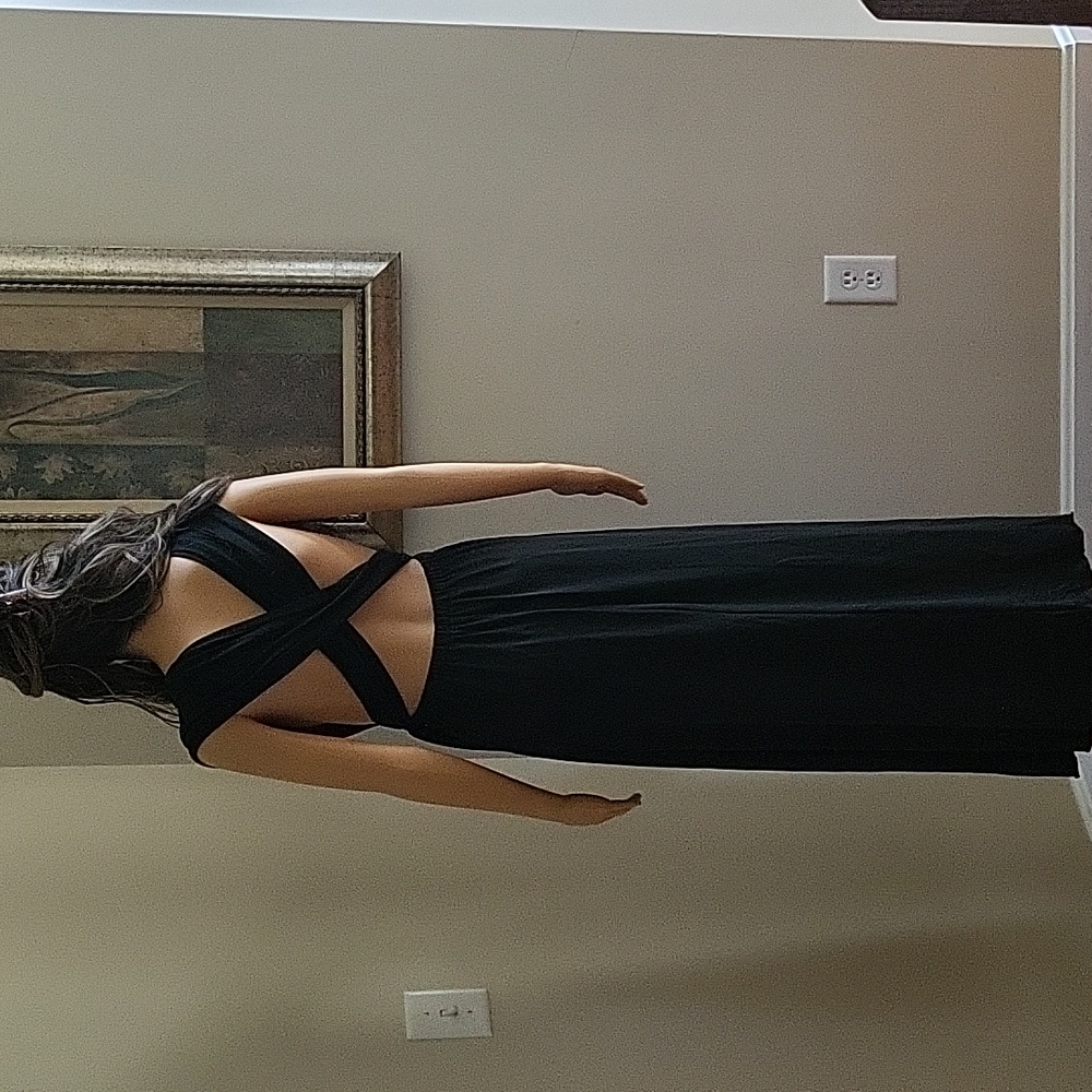 MULTIWAY WRAP CONVERTIBLE MAXI DRESS - Picture 6 of 9